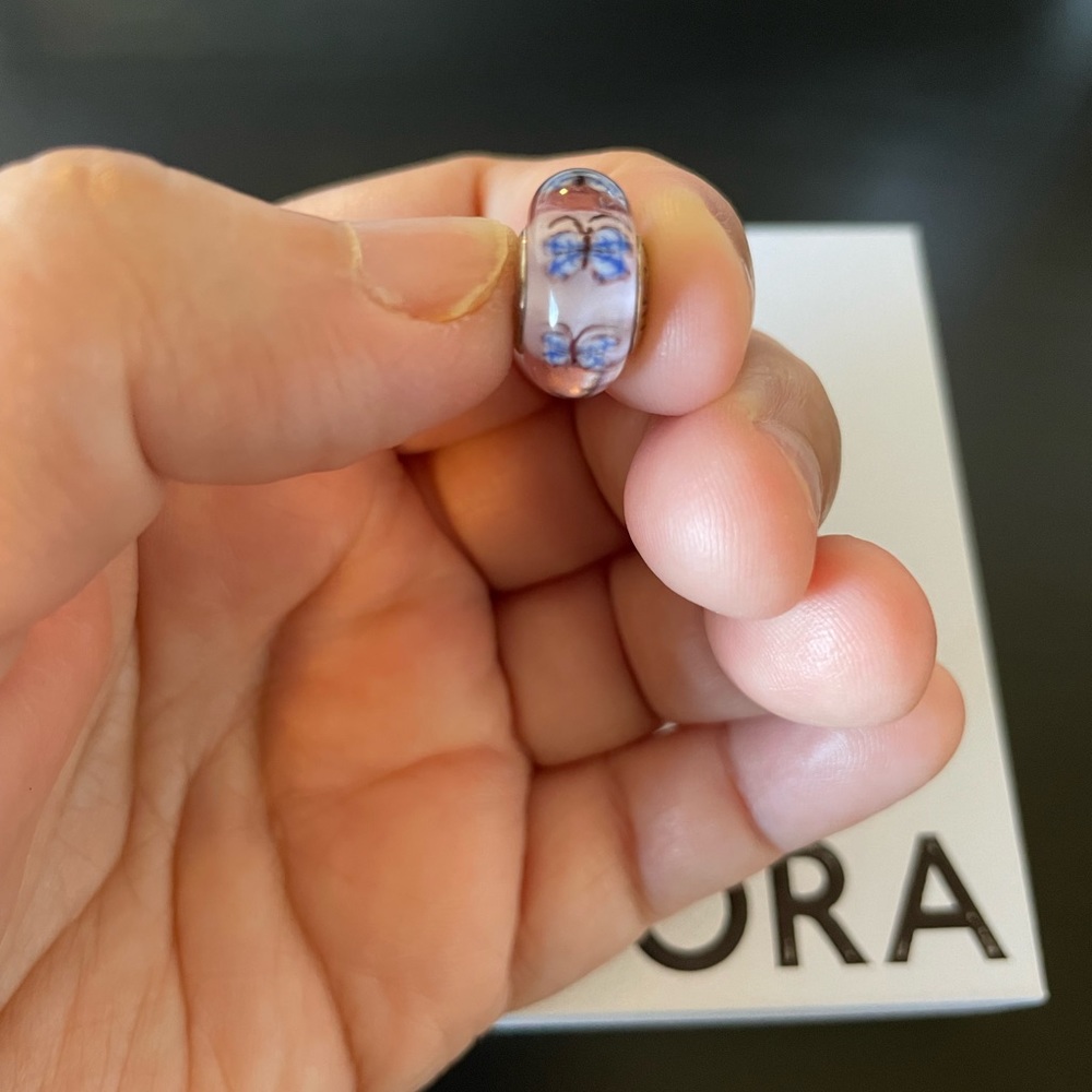 Authentic Pandora glass Murano Charm